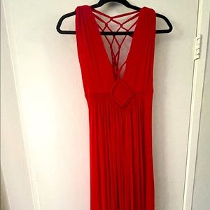 Brand new sexy red gown